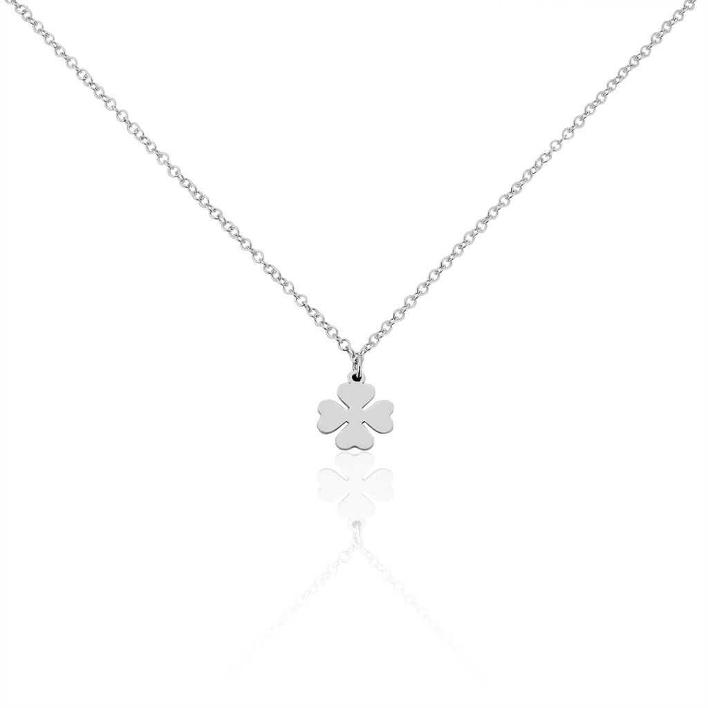 Collier Naomie Argent Blanc - Colliers fantaisie Femme | Histoire d’Or