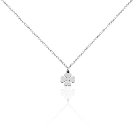Collier Naomie Argent Blanc - Colliers fantaisie Femme | Histoire d’Or