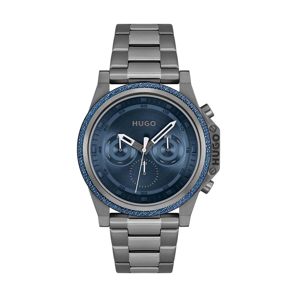 Montre Hugo Brave Bleu - Montres Homme | Histoire d’Or