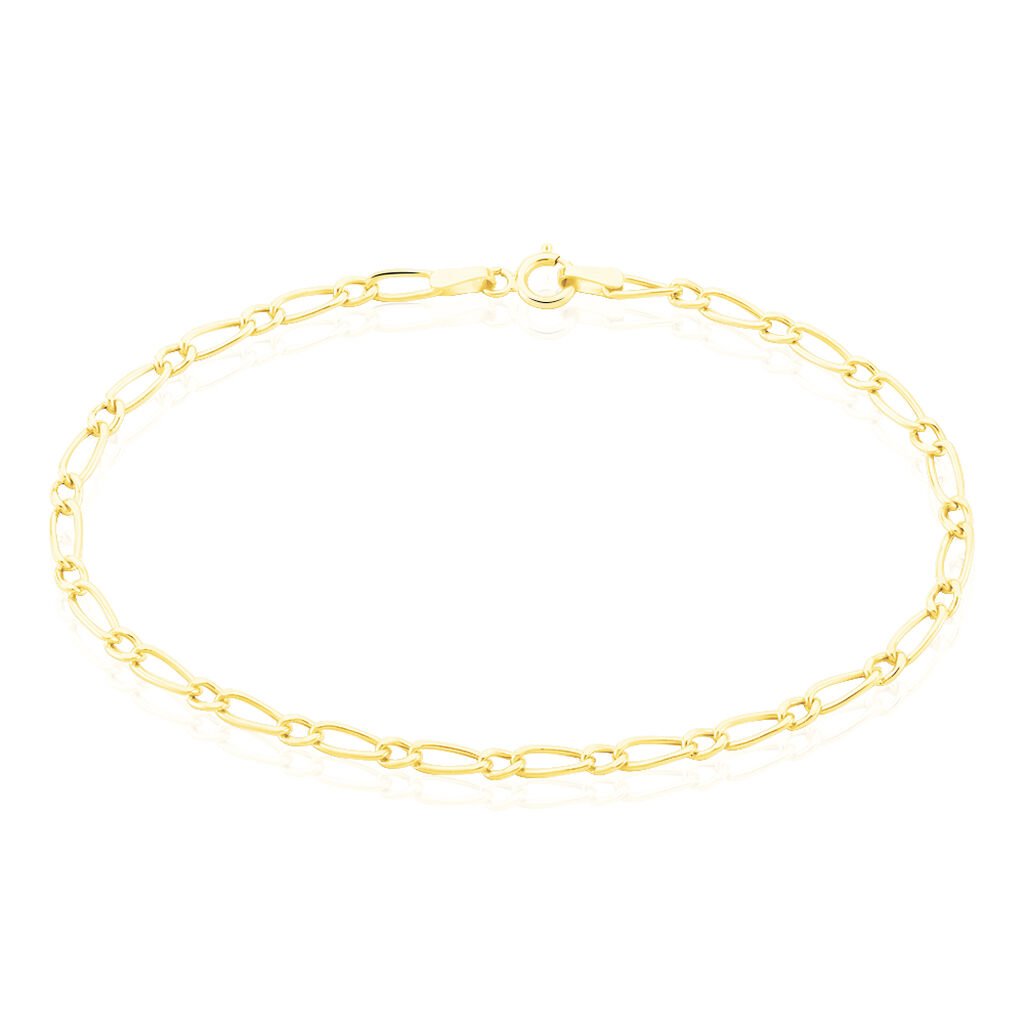 Bracelet Or Jaune Ophelio - Bracelets chaîne Femme | Histoire d’Or