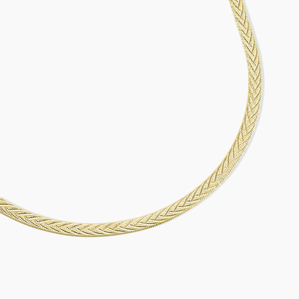 Collier Argent Jaune Alay - Chaines Femme | Histoire d’Or