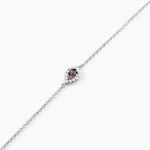 Bracelet Argent Tania Oxydes De Zirconium - Bracelets Femme | Histoire d&rsquo;Or