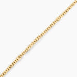 Bracelet Ivy Maille Haricot Or Jaune - Bracelets cha&icirc;ne Femme | Histoire d&rsquo;Or