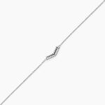 Bracelet Irina Argent Blanc Oxyde De Zirconium - Bracelets Femme | Histoire d&rsquo;Or