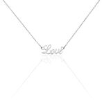 Collier Yuki Argent Blanc - Colliers fantaisie Femme | Histoire d&rsquo;Or