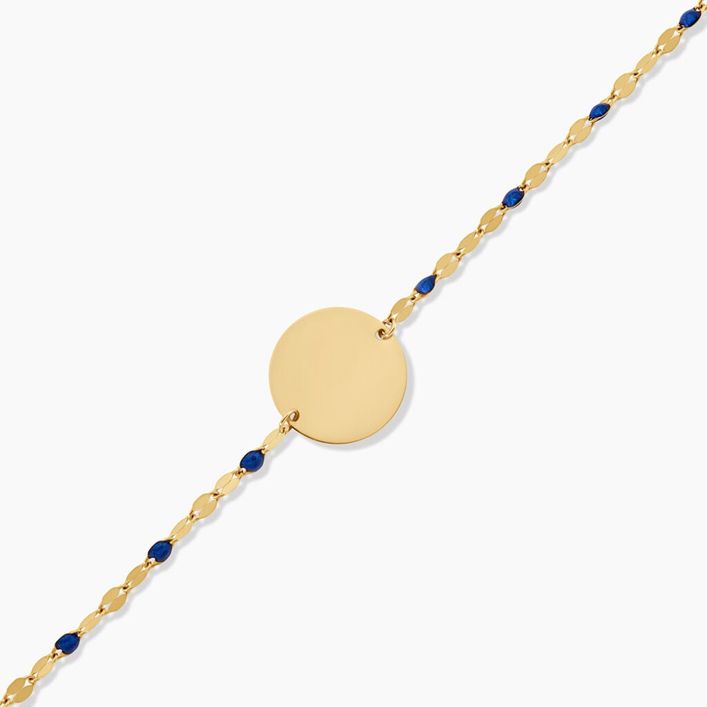 Bracelet Basteria Argent Dor&eacute; A L'Or 750/1000 - Bijoux sans pierre Femme | Histoire d&rsquo;Or