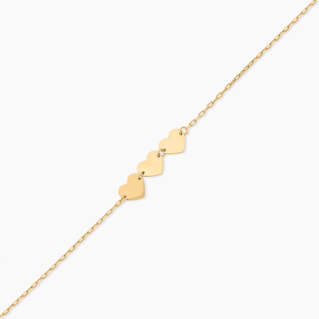 Bracelet Lova Argent Dor&eacute; A L'Or 750/1000 - F&ecirc;te des m&egrave;res Femme | Histoire d&rsquo;Or