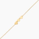Bracelet Lova Argent Dor&eacute; A L'Or 750/1000 - F&ecirc;te des m&egrave;res Femme | Histoire d&rsquo;Or