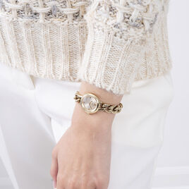 Montre Furla Chain Round Doré - Montres Femme | Histoire d’Or