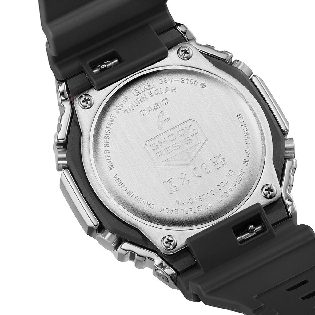 Montre Casio G-shock Noir - Montres solaires Homme | Histoire d&rsquo;Or