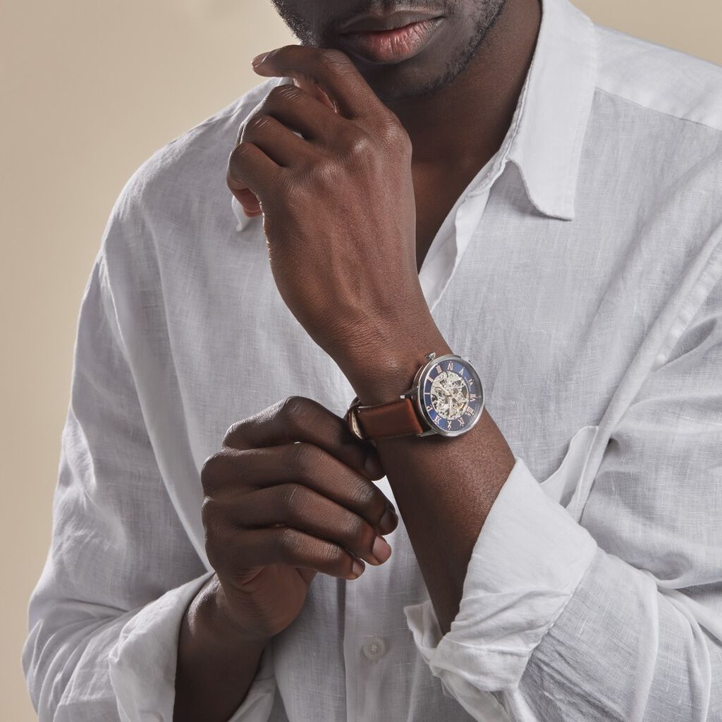 Montre Pierre Lannier Collection Week-end Bleu - Montres Homme | Histoire d’Or