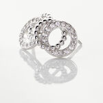 Boucles D'oreilles Puces Magou Argent Blanc Oxyde De Zirconium - Boucles d'oreilles fantaisie Femme | Histoire d&rsquo;Or