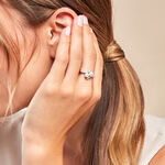 Bague Lua Argent Blanc Perle De Culture Oxyde De Zirconium - Bagues avec pierre Femme | Histoire d&rsquo;Or