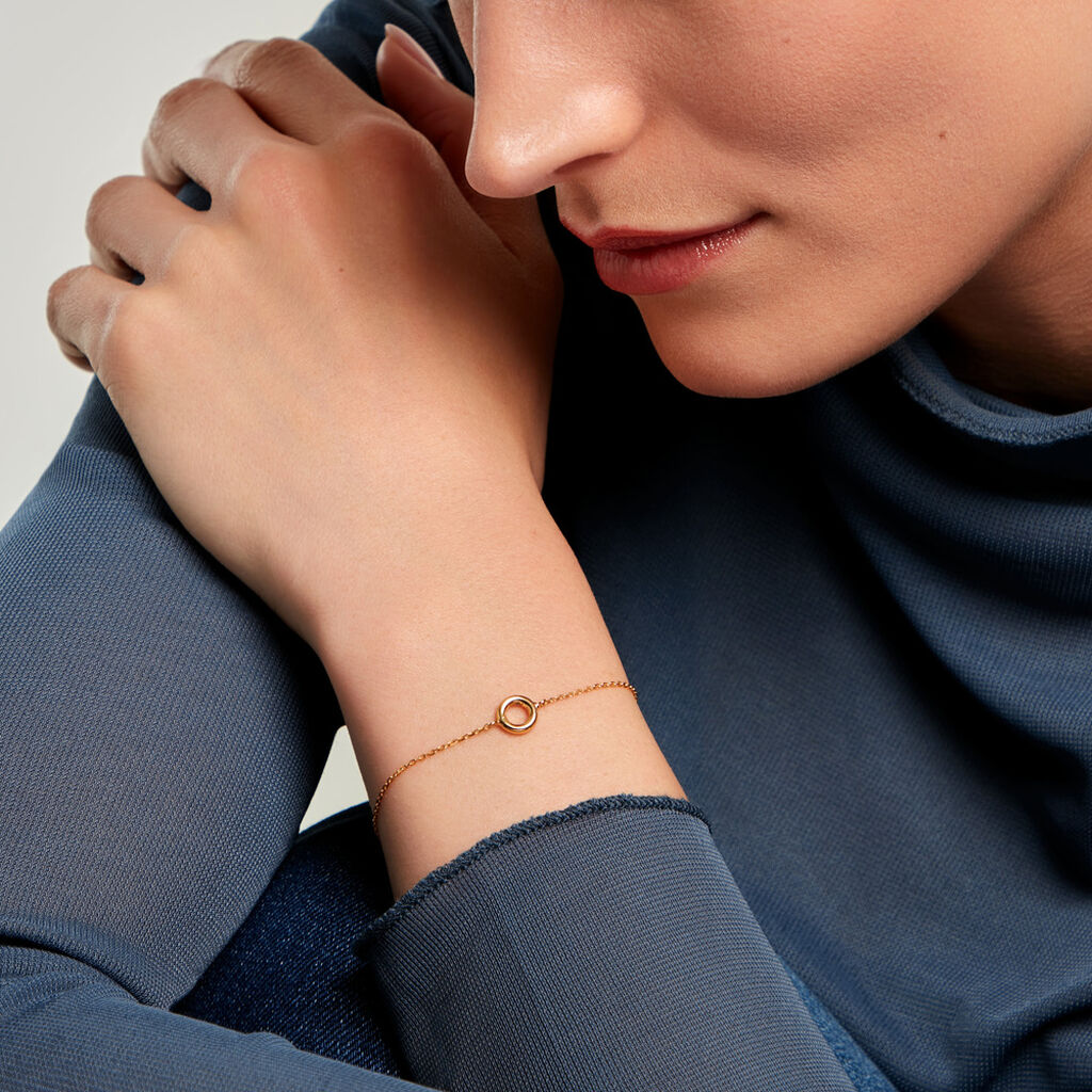 Bracelet Armonie Plaqu&eacute; Or Jaune - F&ecirc;te des m&egrave;res Femme | Histoire d&rsquo;Or