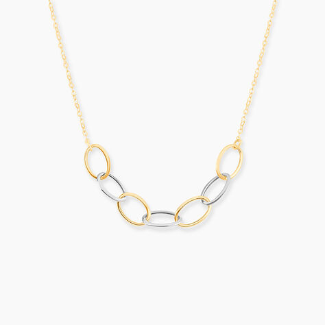 Collier Lucette Or Bicolore - Colliers Femme | Histoire d&rsquo;Or