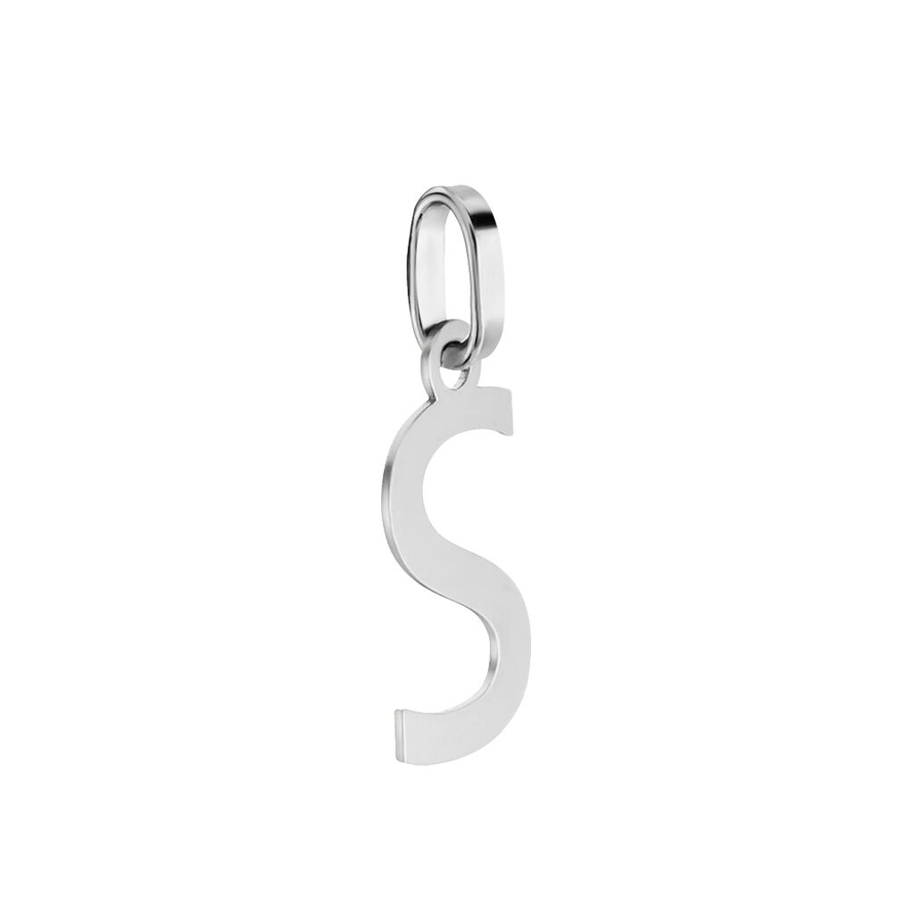 Pendentif Ionia Lettre Or Blanc - Pendentifs Famille | Histoire d’Or