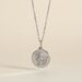 Pendentif Zodiaque Rond Argent Blanc - Pendentifs Zodiaque Famille | Histoire d’Or