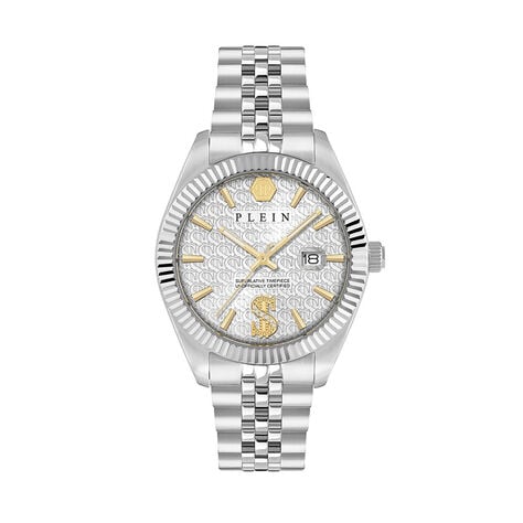 Montre Philipp Plein Date Superlative Argent&eacute; - Montres Homme | Histoire d&rsquo;Or