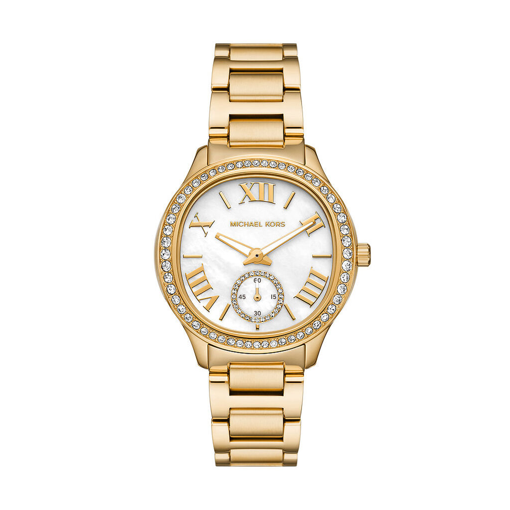 Montre Michael Kors Sage Nacre Blanche