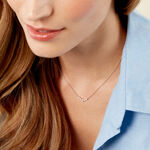 Collier Eclat d'Aurore Argent Blanc Oxyde De Zirconium - Colliers fantaisie Femme | Histoire d&rsquo;Or