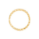 Bague Plaqu&eacute; Or Jaune Ethem Anneau Pierres Multicolores - Bagues avec pierre Femme | Histoire d&rsquo;Or