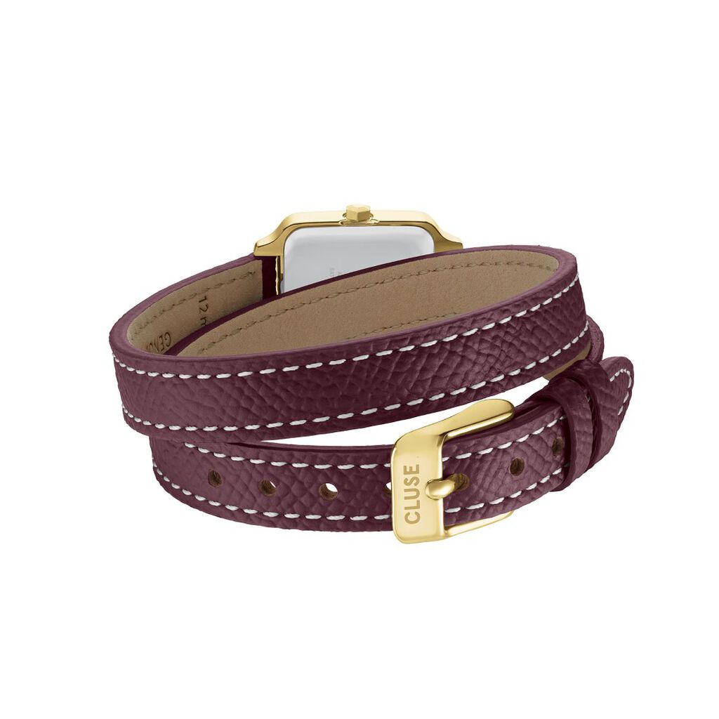 Montre Cluse Gracieuse Mini Bordeaux - Nouveautés Femme | Histoire d’Or