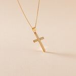 Pendentif Joshya Or Jaune - Pendentifs Bapt&ecirc;me Famille | Histoire d&rsquo;Or