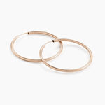 Cr&eacute;oles Valencina Or Rose - Boucles d'oreilles cr&eacute;oles Femme | Histoire d&rsquo;Or