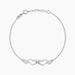 Bracelet Vanilla Argent Blanc - Bracelets Femme | Histoire d’Or