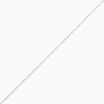 Cha&icirc;ne Ilan Maille For&ccedil;at Ronde Or Blanc - Chaines Famille | Histoire d&rsquo;Or