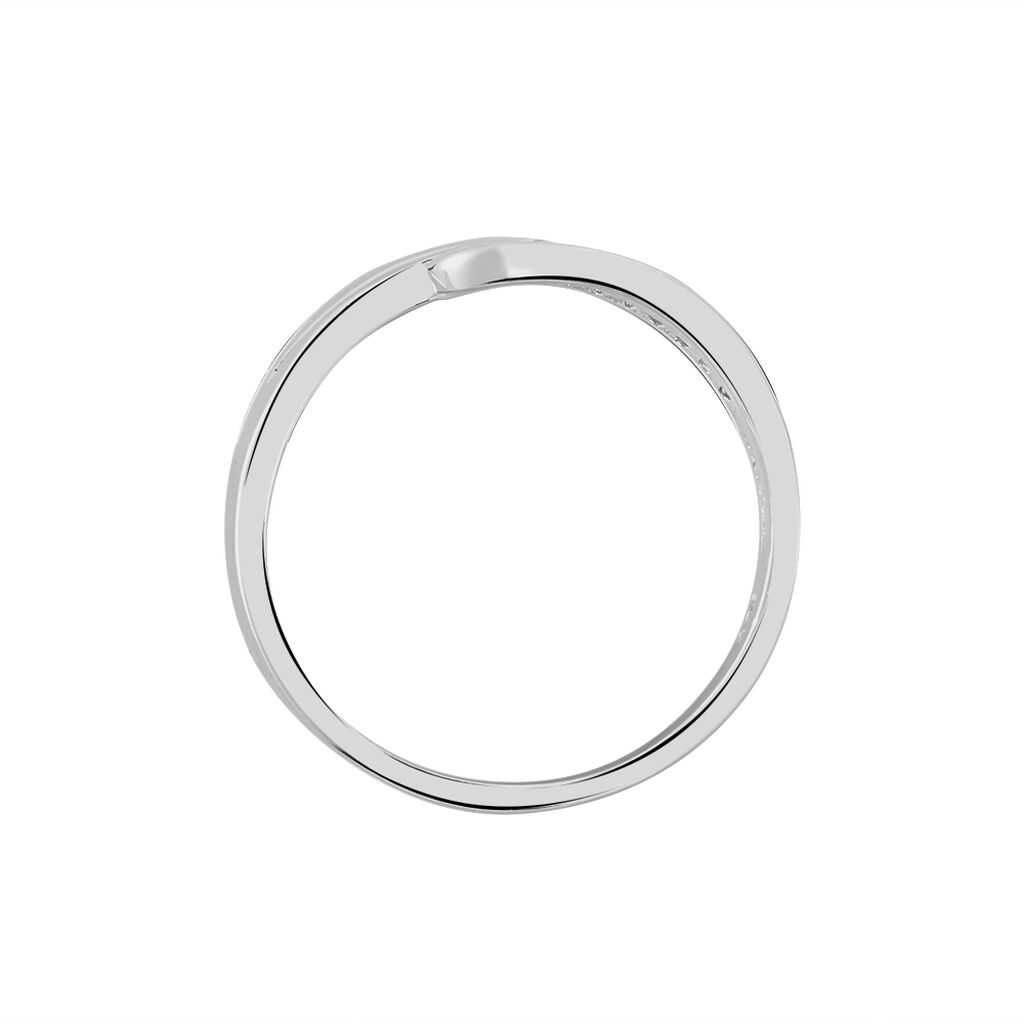 Bague Kali Argent Blanc Oxyde De Zirconium - Bagues avec pierre Femme | Histoire d&rsquo;Or