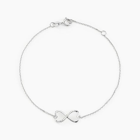 Bracelet Irmela Or Blanc Diamant - Bracelets Femme | Histoire d’Or
