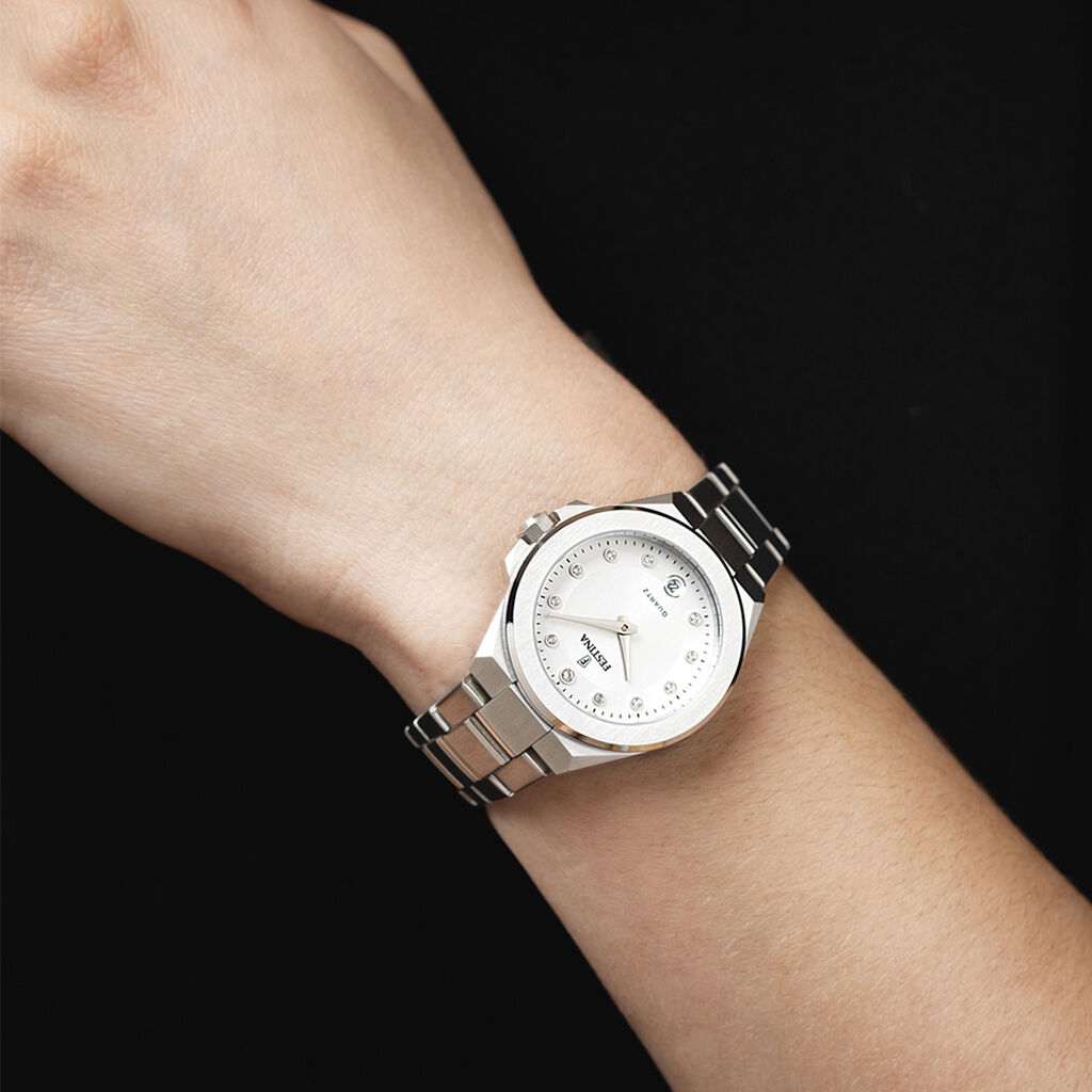 Montre Festina Mademoiselle Argenté - Montres Femme | Histoire d’Or