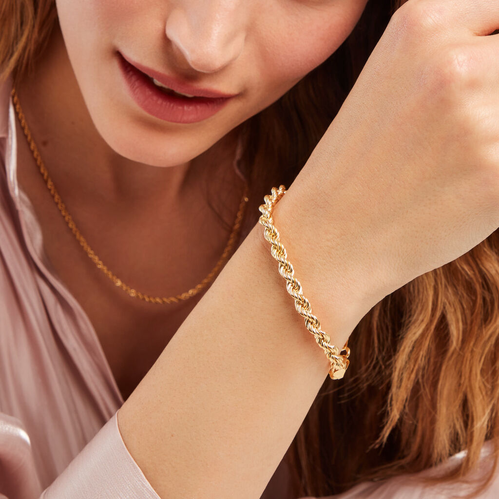 Bracelet Jerry Or Jaune - Bracelets Femme | Histoire d’Or