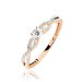 Bague Solitaire Livia Or Rose Diamant - Bagues solitaires Femme | Histoire d’Or