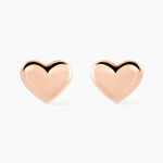 Boucles D'oreilles Puces Lison Or Rose - Clous d'oreilles Enfant | Histoire d&rsquo;Or