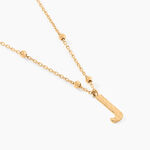 Collier Plaqu&eacute; Or Jaune Lettra - Colliers fantaisie Femme | Histoire d&rsquo;Or