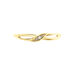 Bague Or Jaune Unora Diamants - Bagues avec pierre Femme | Histoire d’Or