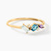 Bague Printemps Précieux Or Jaune Topaze Améthyste - Bagues avec pierre Femme | Histoire d’Or