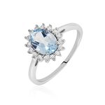 Bague Trick Or Blanc Topaze Et Oxyde - Bagues solitaires Femme | Histoire d&rsquo;Or