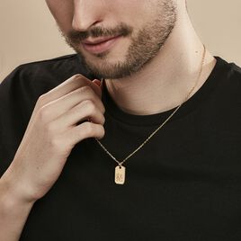 Collier Plaqué Or Quintien - Colliers Zodiaque Homme | Histoire d’Or