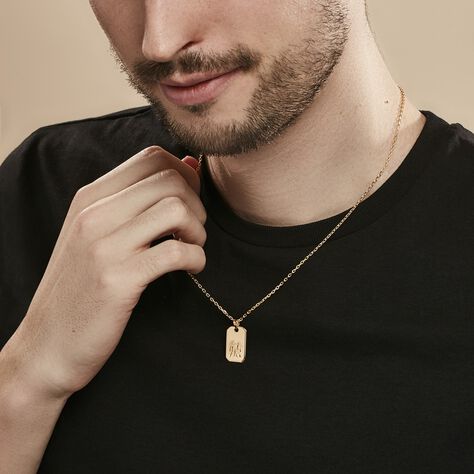 Collier Plaqué Or Quintien - Colliers Zodiaque Homme | Histoire d’Or