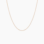 Collier Claudine Argent Rose - Chaines Femme | Histoire d&rsquo;Or