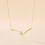 Collier Renaldine Or Jaune Topaze - F&ecirc;te des m&egrave;res Femme | Histoire d&rsquo;Or