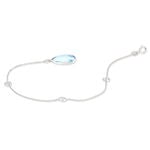 Bracelet Benedict Or Blanc Topaze - Bracelets Femme | Histoire d&rsquo;Or