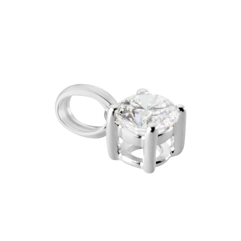 Pendentif Aphrodite Or Blanc Diamant - Pendentifs Femme | Histoire d’Or
