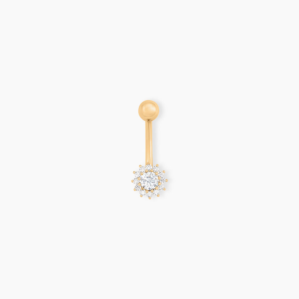Piercing Llyr Or Jaune Oxyde De Zirconium - Bijoux Femme | Histoire d’Or