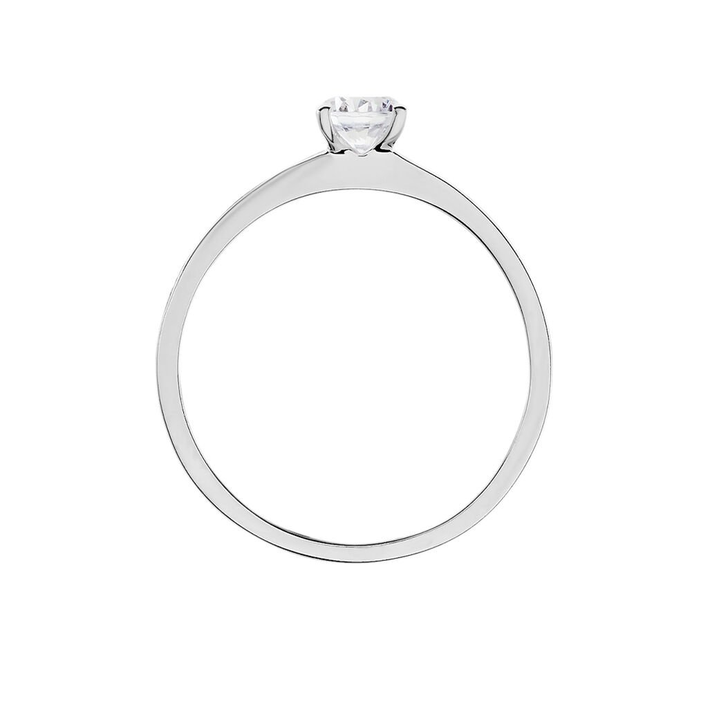 Bague Harem Or Blanc Oxyde - Bagues solitaires Femme | Histoire d&rsquo;Or