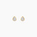 Boucles D'Oreilles Puces Mon 1Er Diamant Or Jaune Diamant - Clous d'oreilles Femme | Histoire d&rsquo;Or