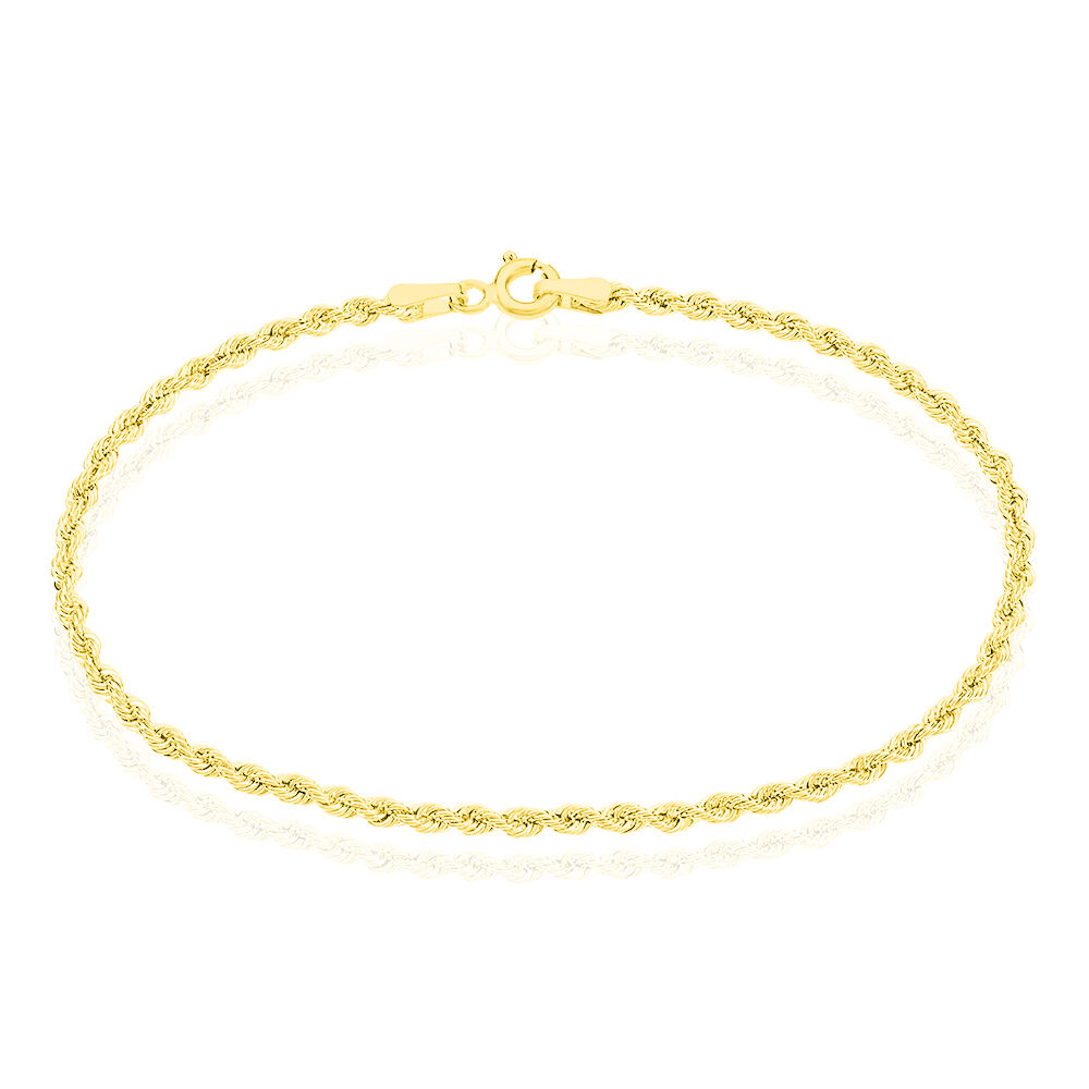 bracelet chaine en or femme